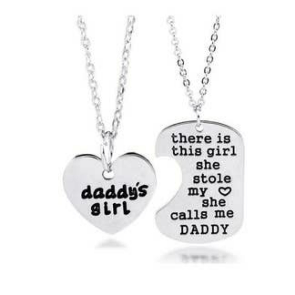 By Funtene - Daddy's Girl Necklace Set